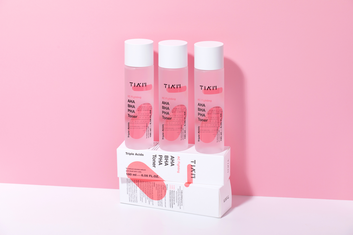 [TIAM] AC Fighting AHA BHA PHA Toner - 180ml