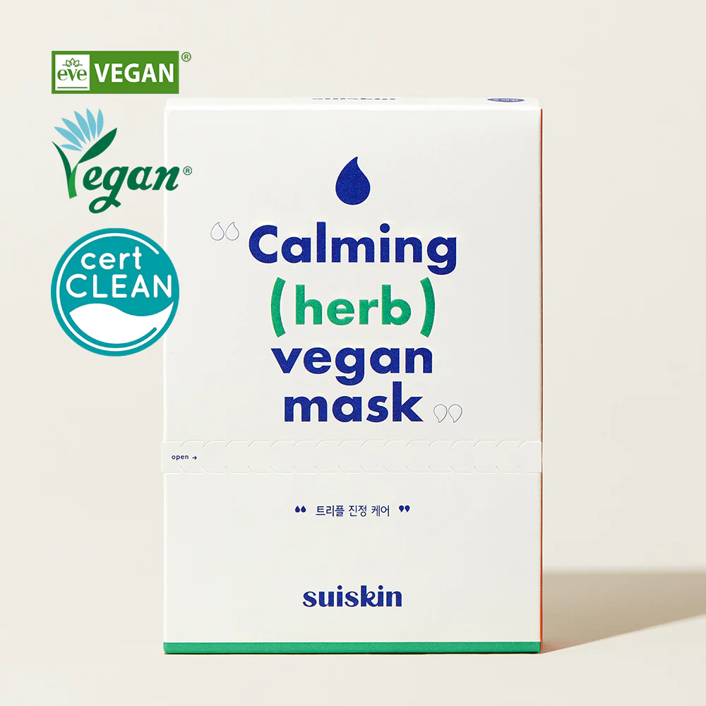 [Suiskin] Calming (herb) Vegan Mask box