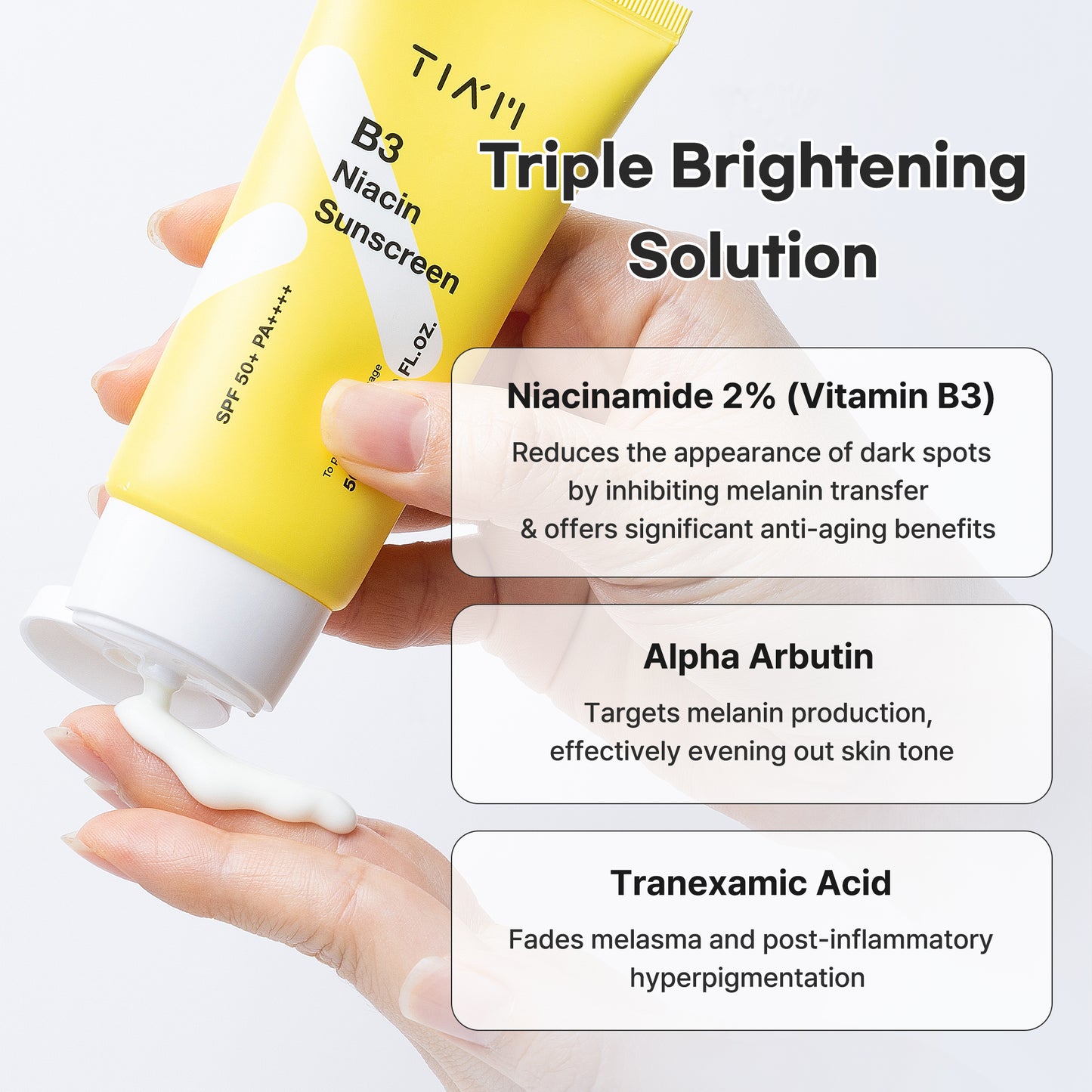 [TIAM] B3 Niacin Sunscreen 50ml