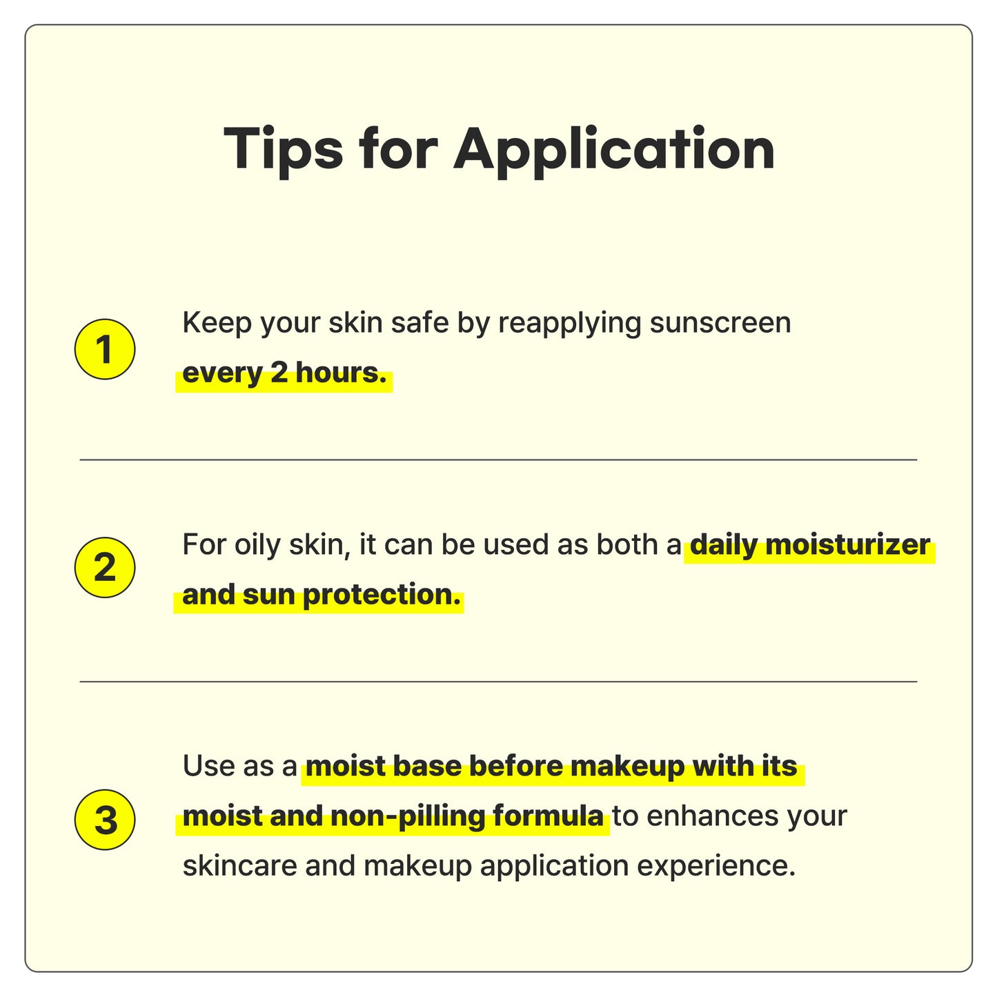 [TIAM] B3 Niacin Sunscreen 50ml