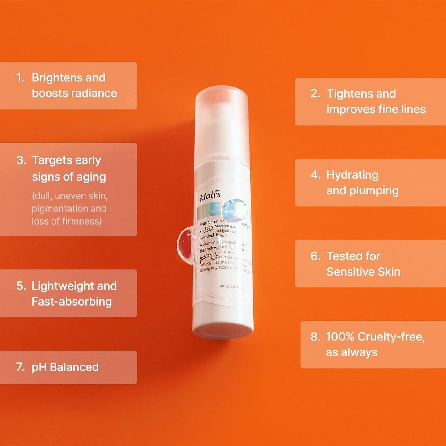 [Dear, Klairs] Freshly Juiced Vitamin Charging Serum 30ml