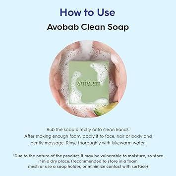 [Suiskin] Avobab Clean Soap 1ea