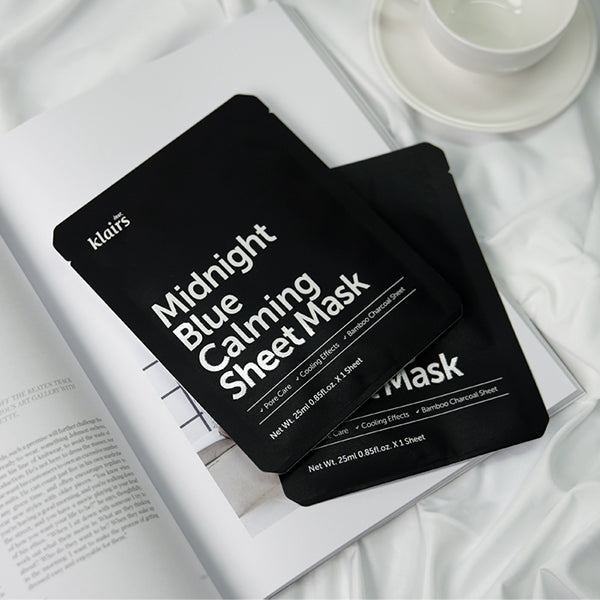 [Dear, Klairs] Midnight Blue Calming Sheet Mask 1EA