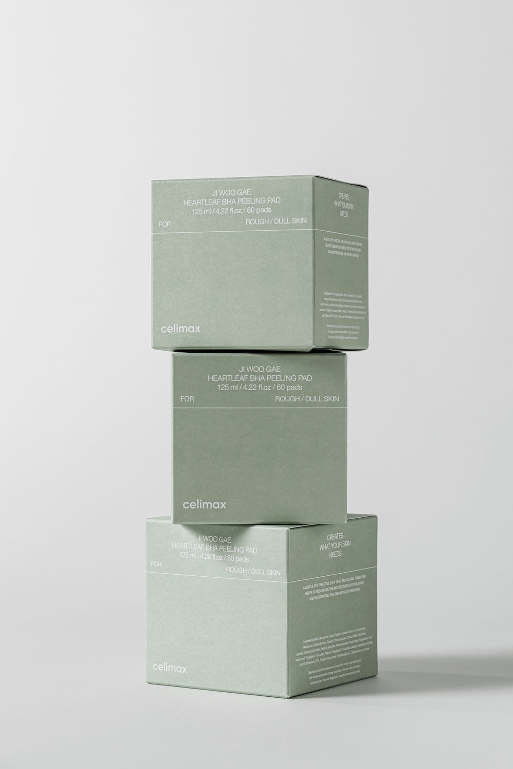 [celimax] Ji Woo Gae Heartleaf BHA Peeling Pad 60pads