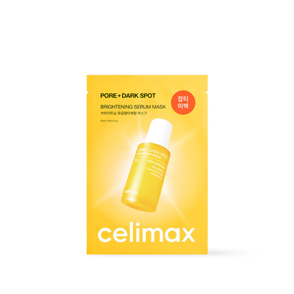 [celimax] Pore+Dark Spot Brightening Serum Mask 10ea - 2 Size