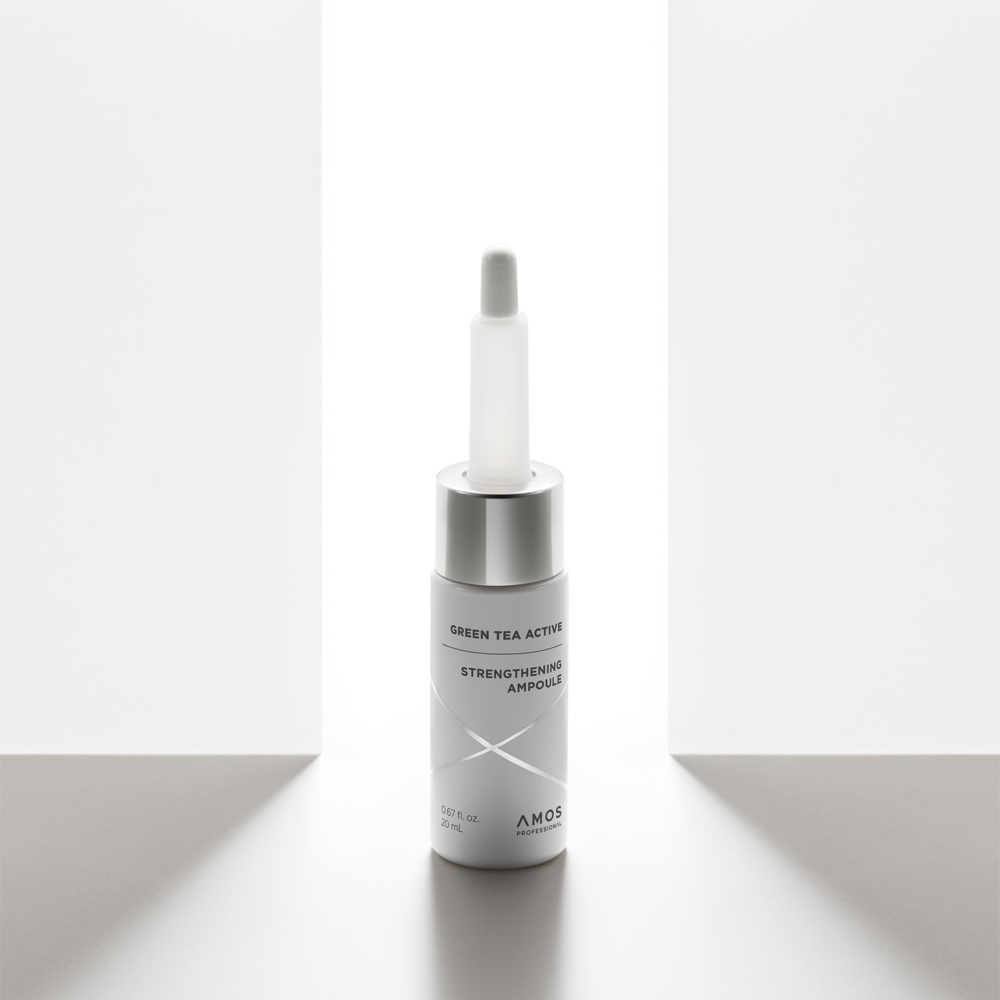 [Amos] Professional Green Tea Active Strengthening Ampoule 20ml*6