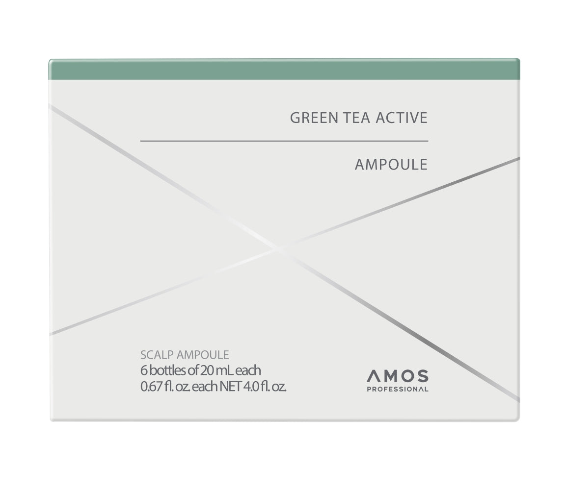 [Amos] Professional Green Tea Active Ampoule 20ml*6ea