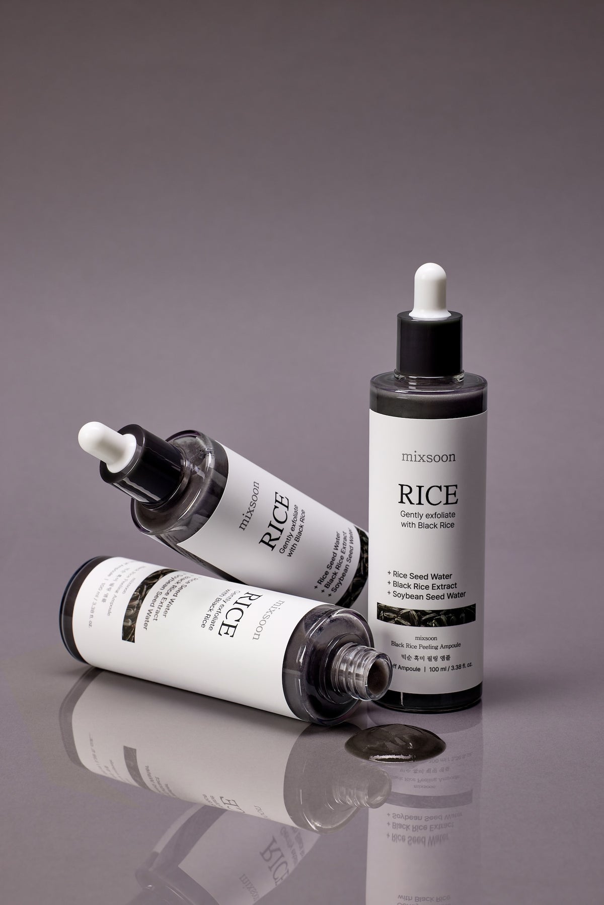 [MIXSOON] Black Rice Peeling Ampoule 100ml