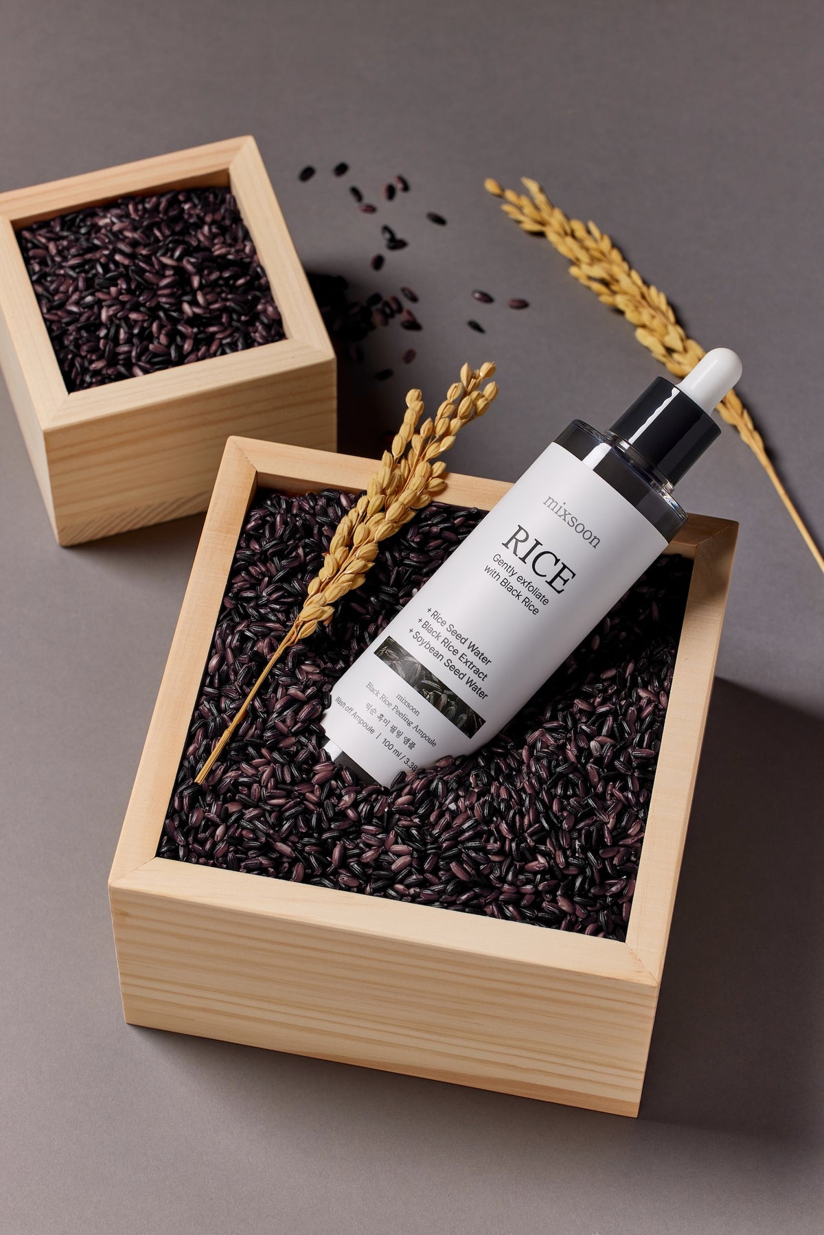 [MIXSOON] Black Rice Peeling Ampoule 100ml